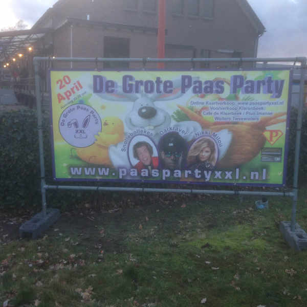 promotie doeken huren